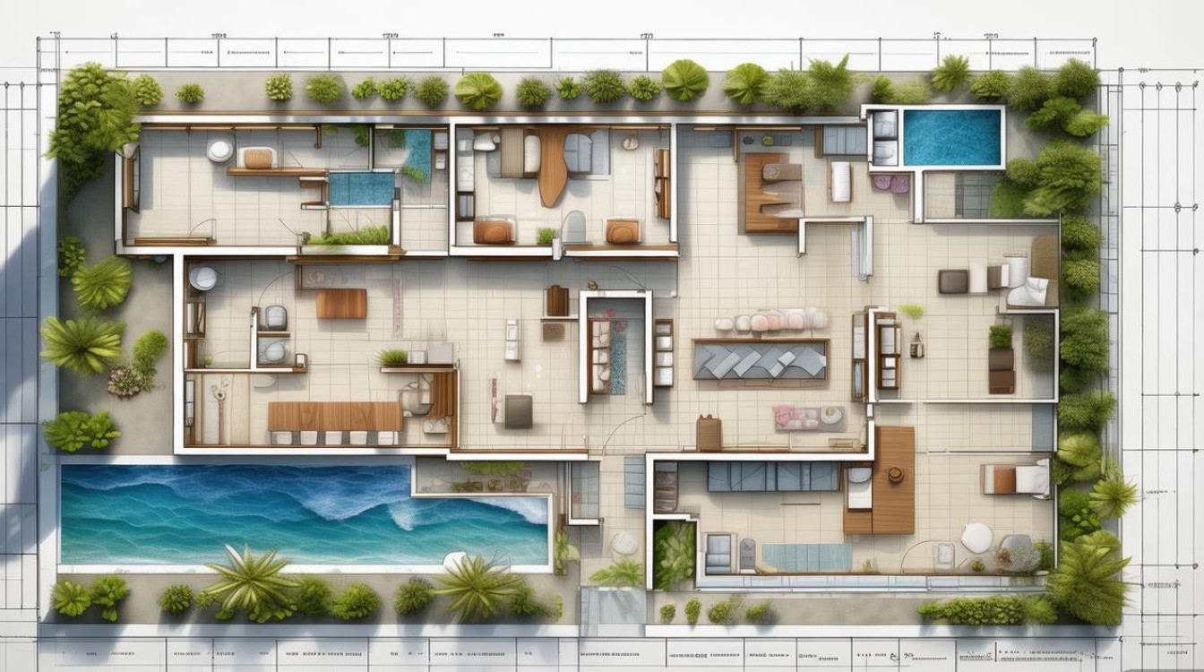 财富海景花园户型图