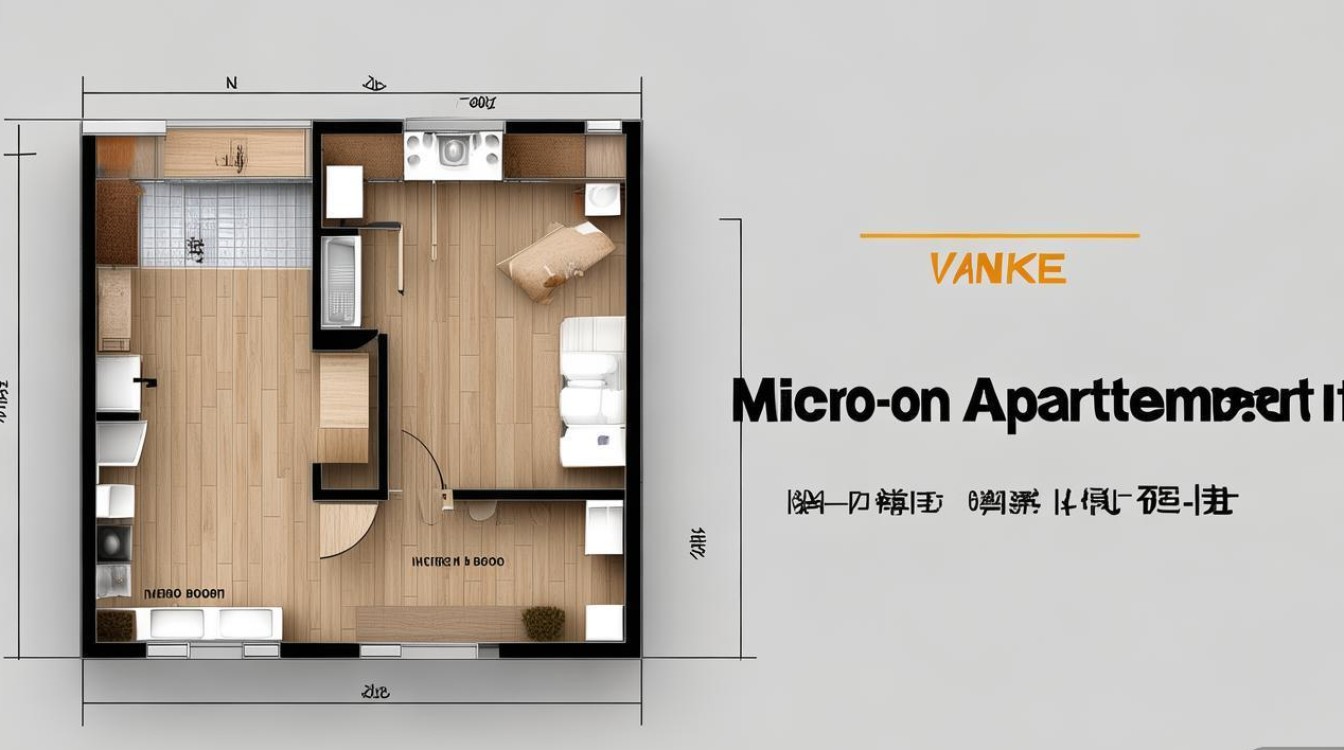 万科微公寓户型图