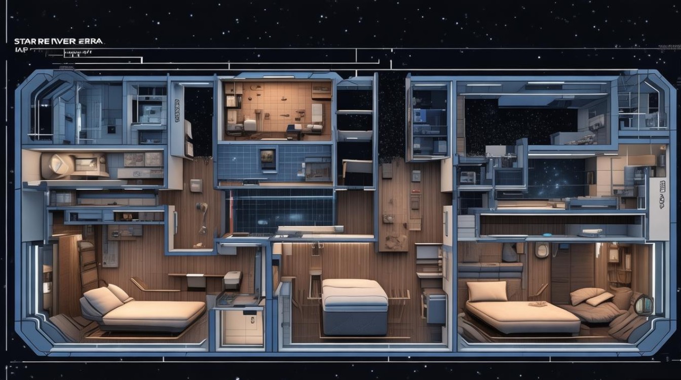 星河时代复式户型图