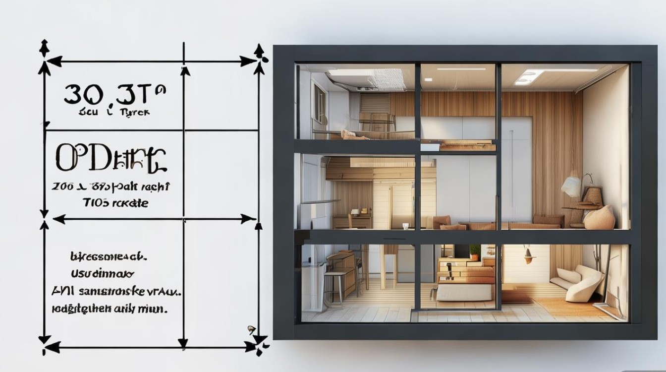 30平loft户型图
