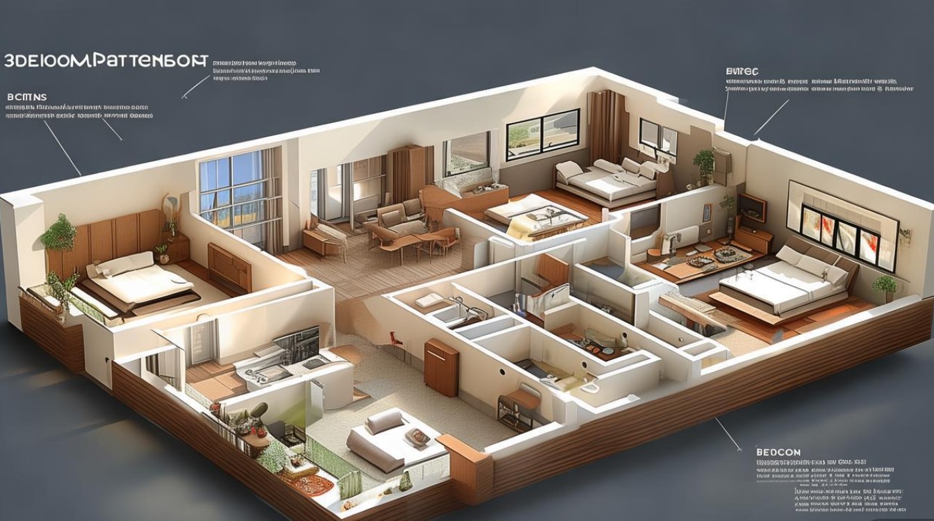 3室朝阳户型图