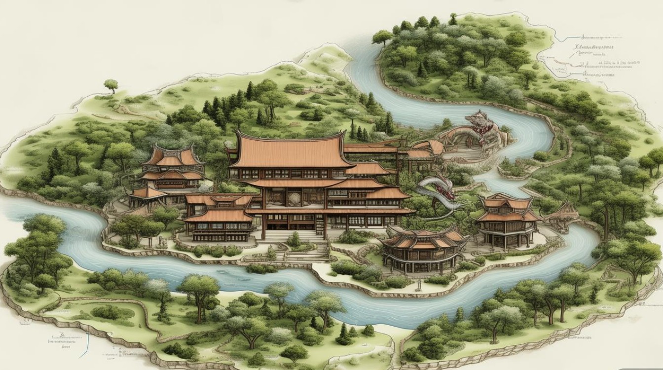山水龙盘户型图