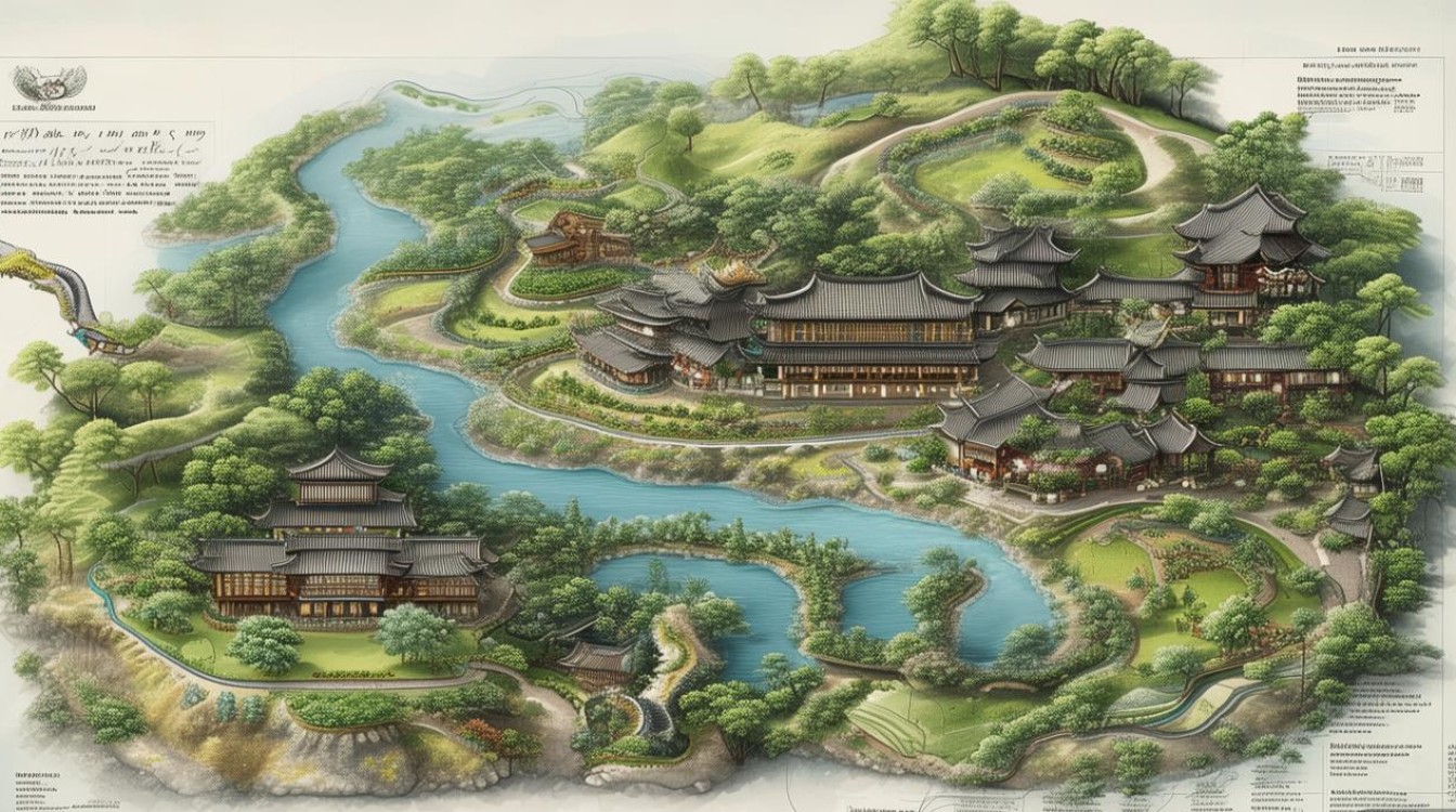 山水龙盘户型图