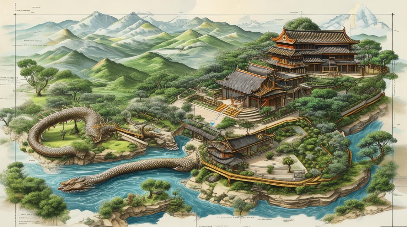 山水龙盘户型图