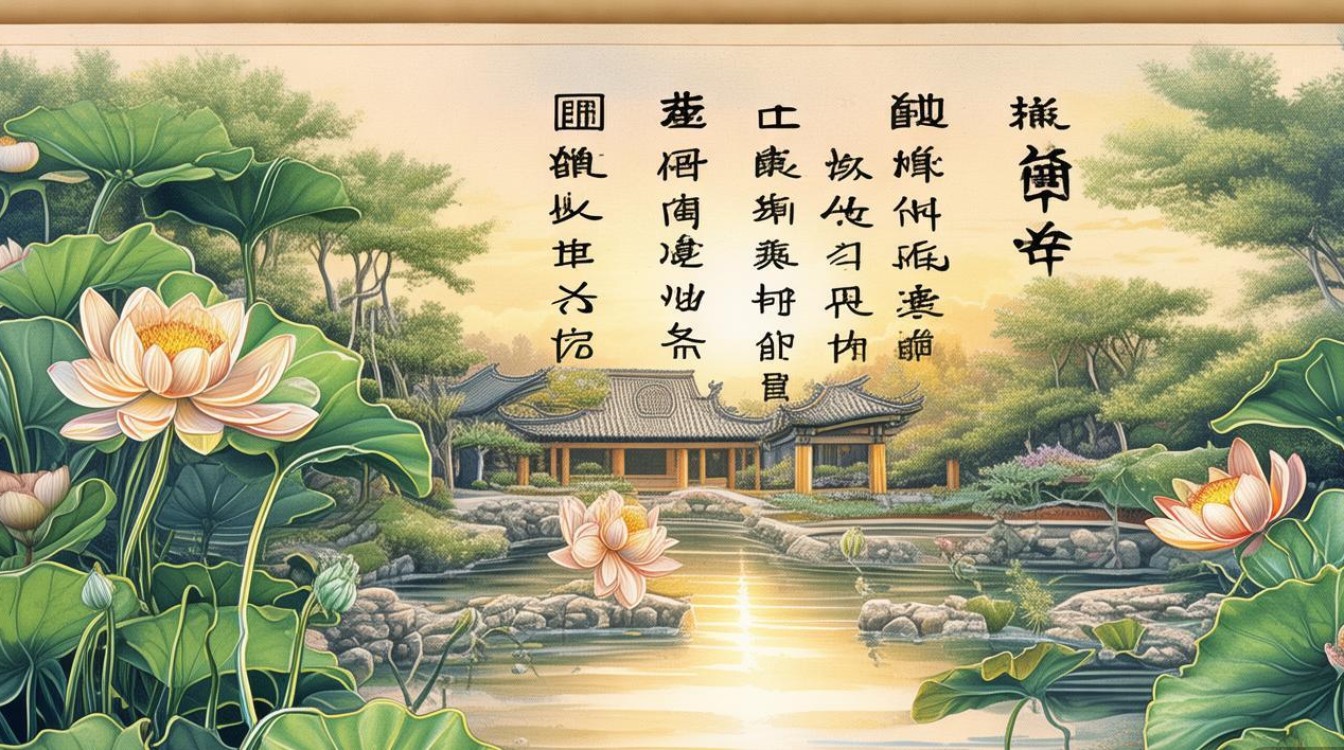 映日荷花户型图
