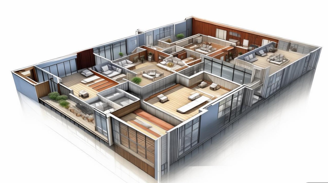 高层建筑户型图