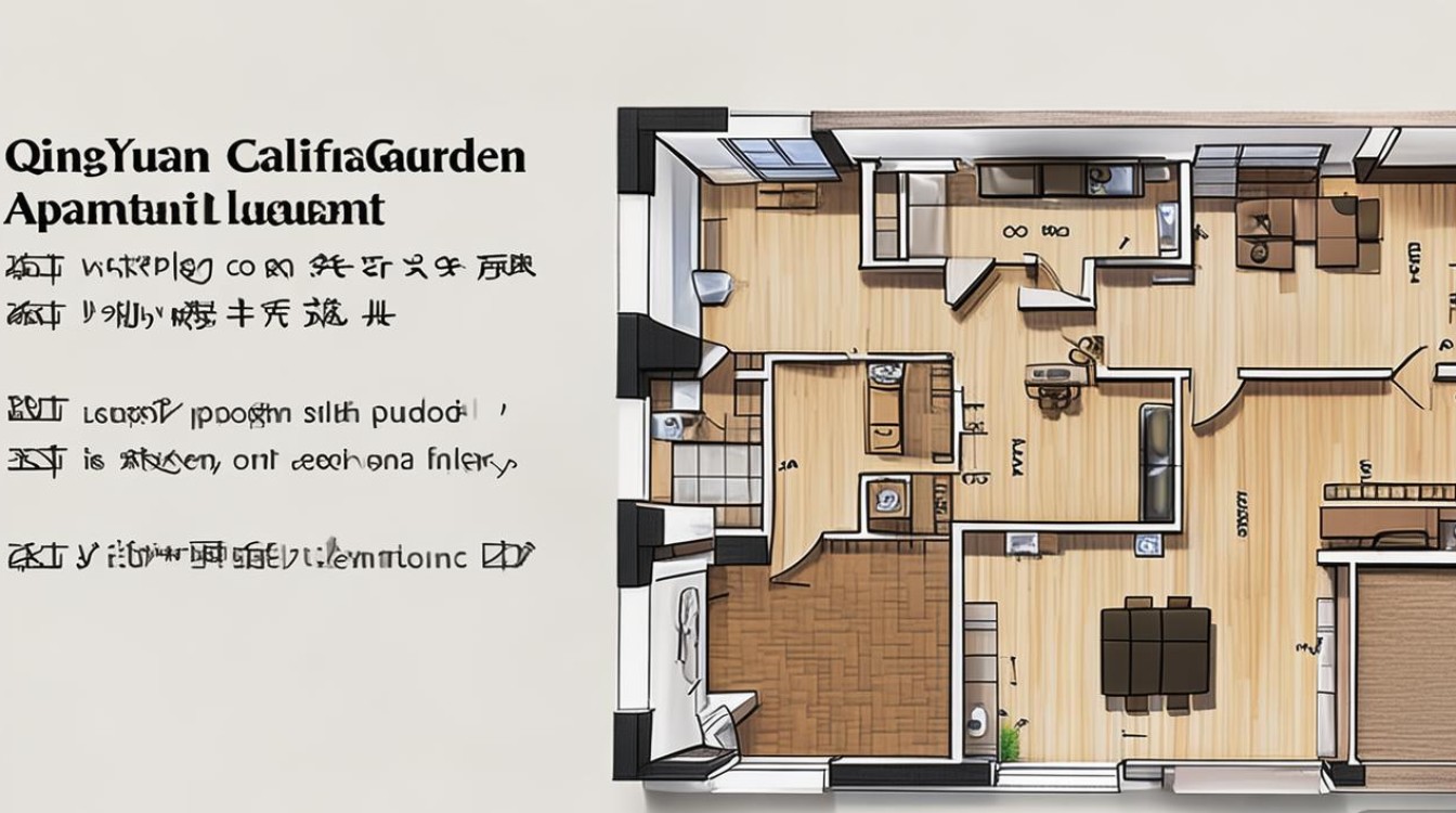 清远加州花园户型图