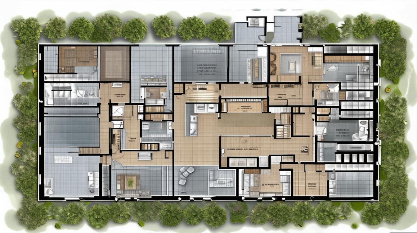 伟业花园高层户型图