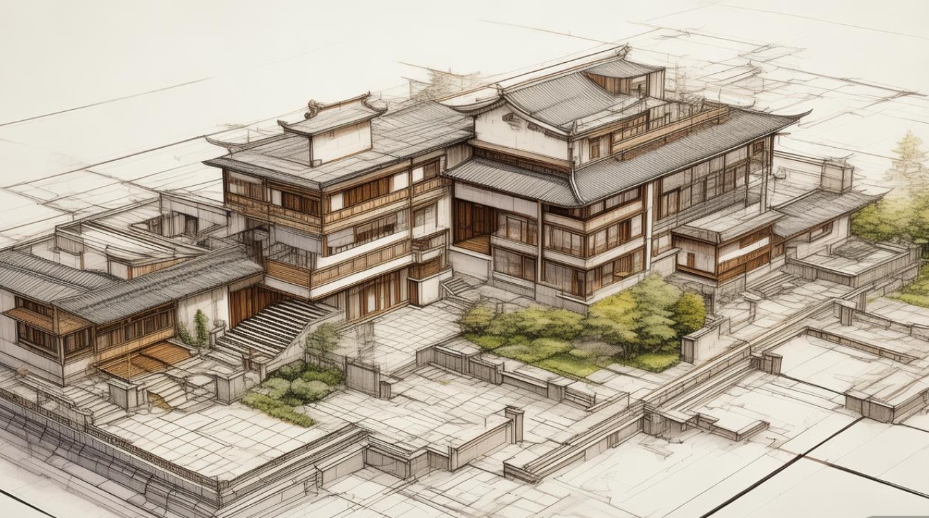黄桷山居 户型图