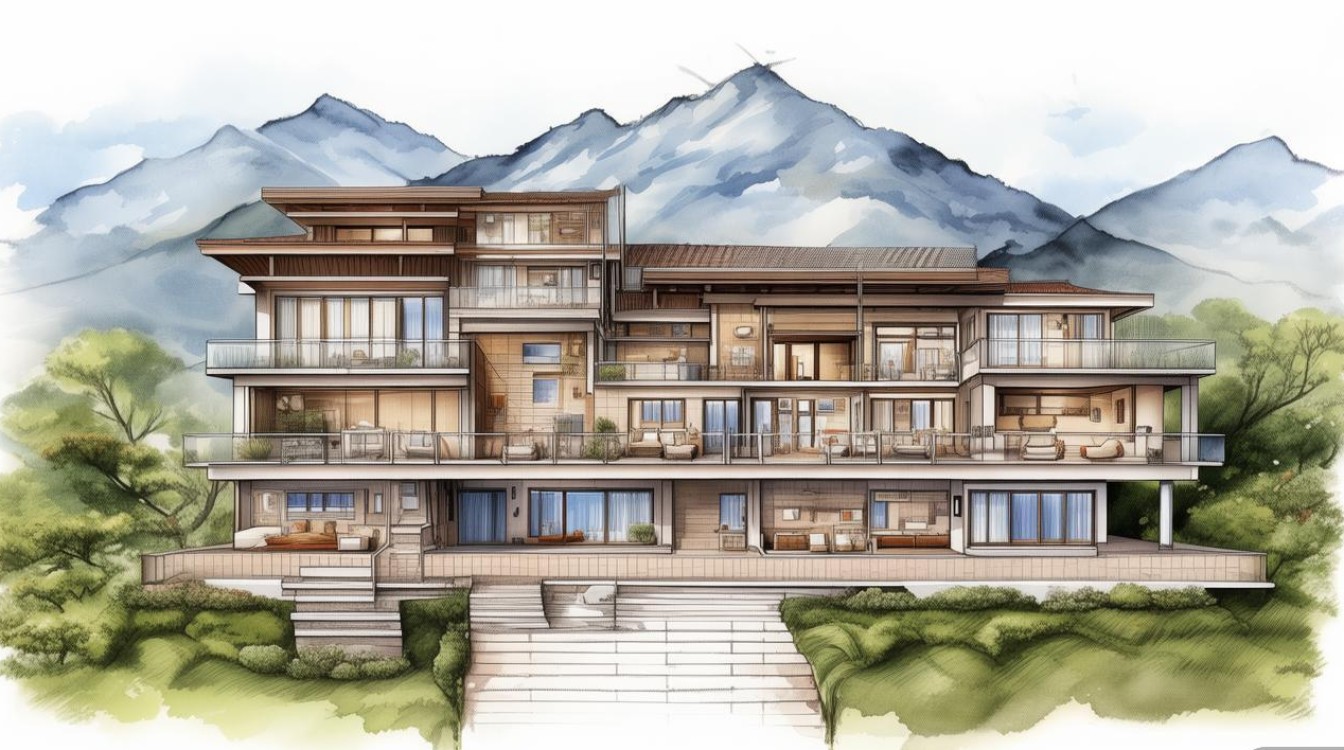 藏马山别墅户型图