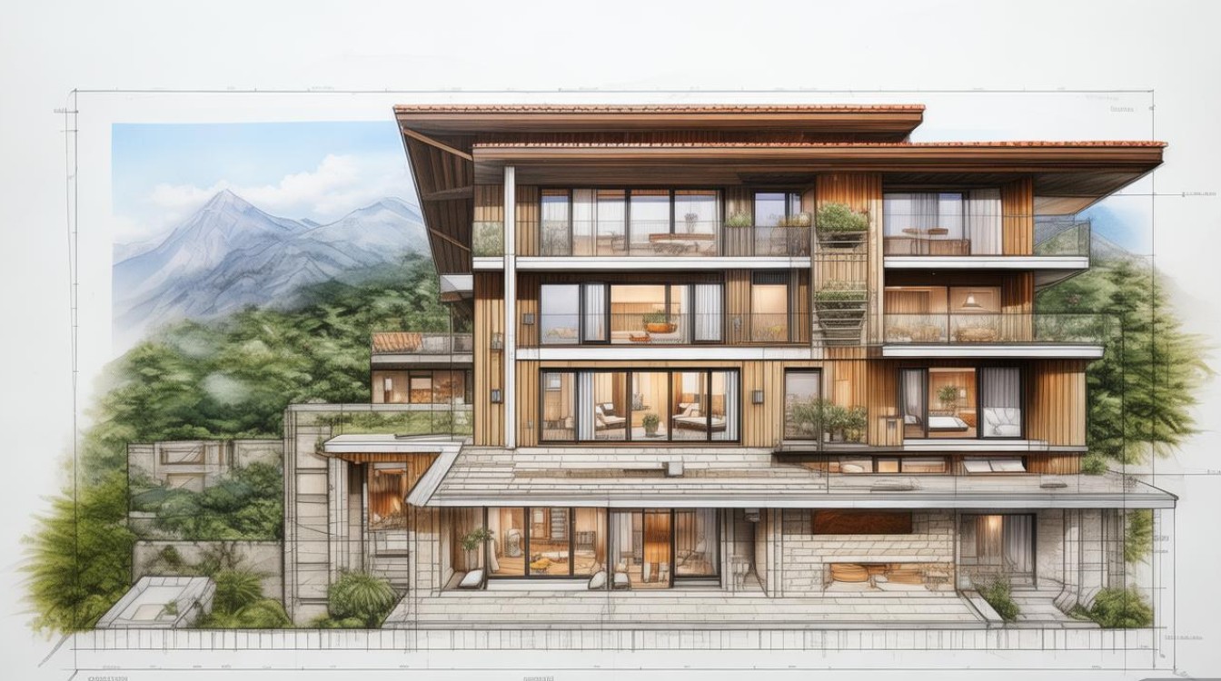 藏马山别墅户型图