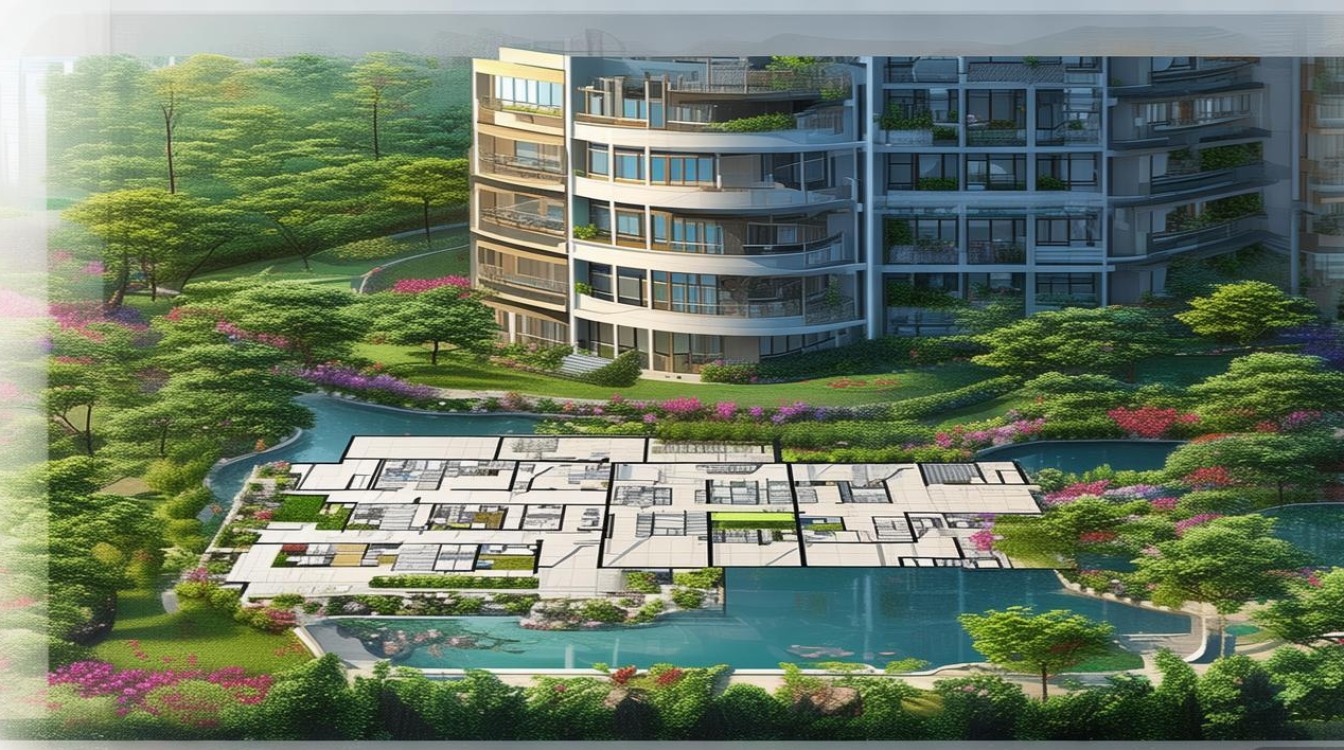 海口景观花园户型图