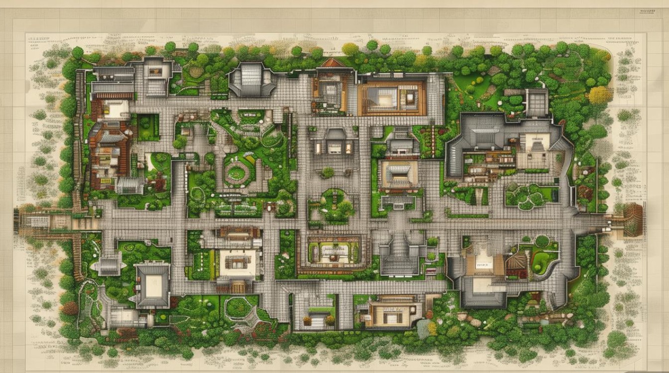 王府园中园户型图