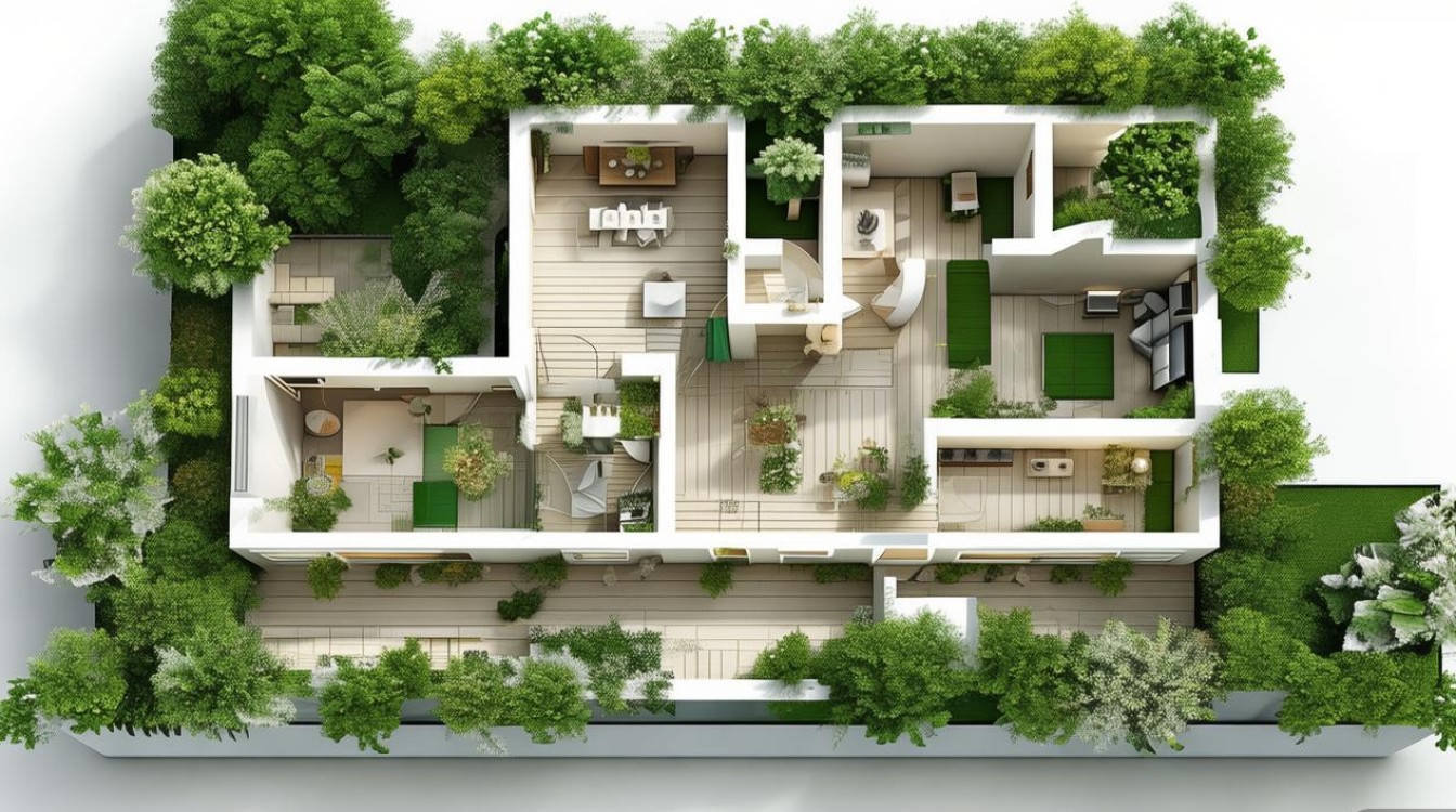 新绿季节户型图