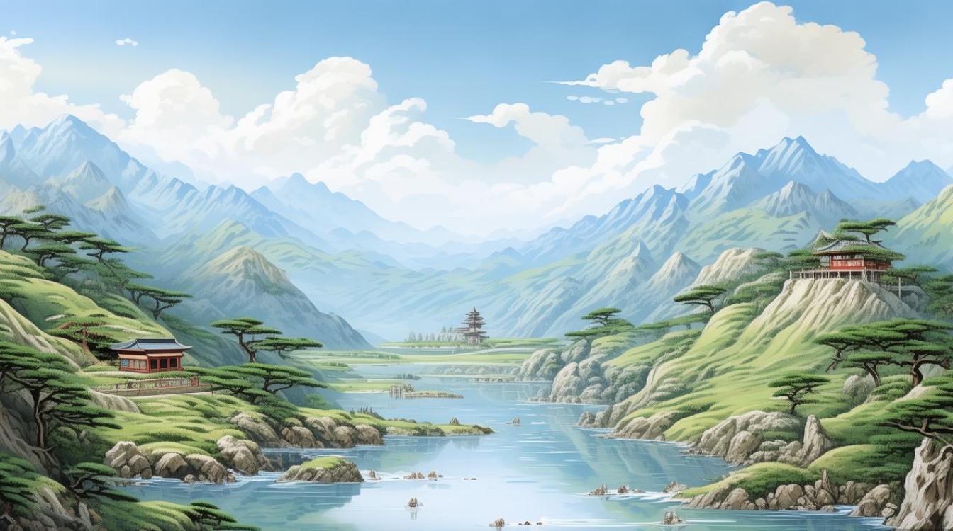 山水蓝天户型图