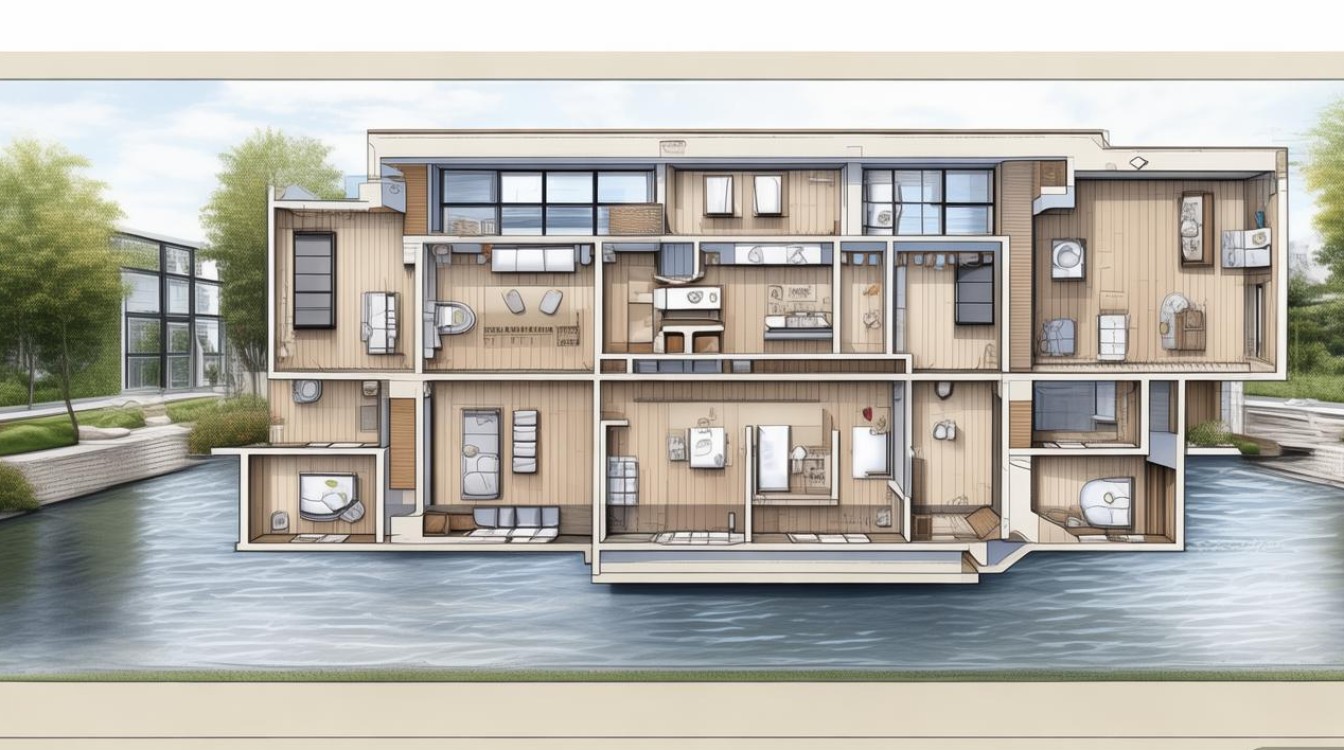 柏林河畔户型图